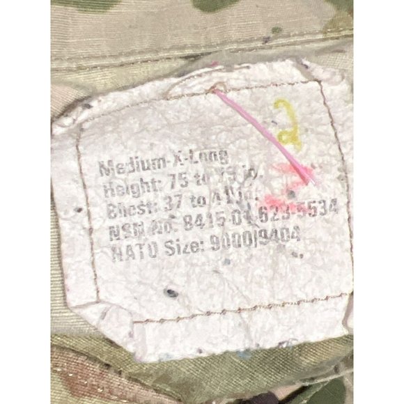 Army Issue Scorpion OCP   US Military Uniform Top  Medium X-long - Picture 6 of 6